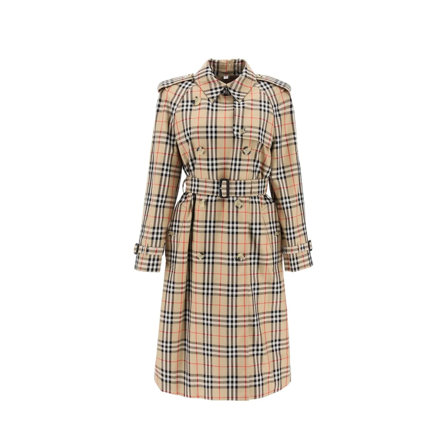 Burberry Checked Trench Women