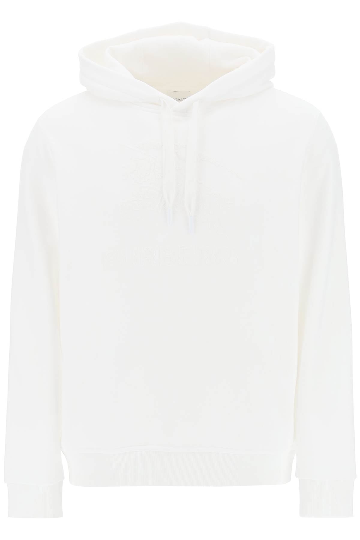 Burberry 'Raynerbridge' Hoodie With Ekd Logo In Terry Cloth Men