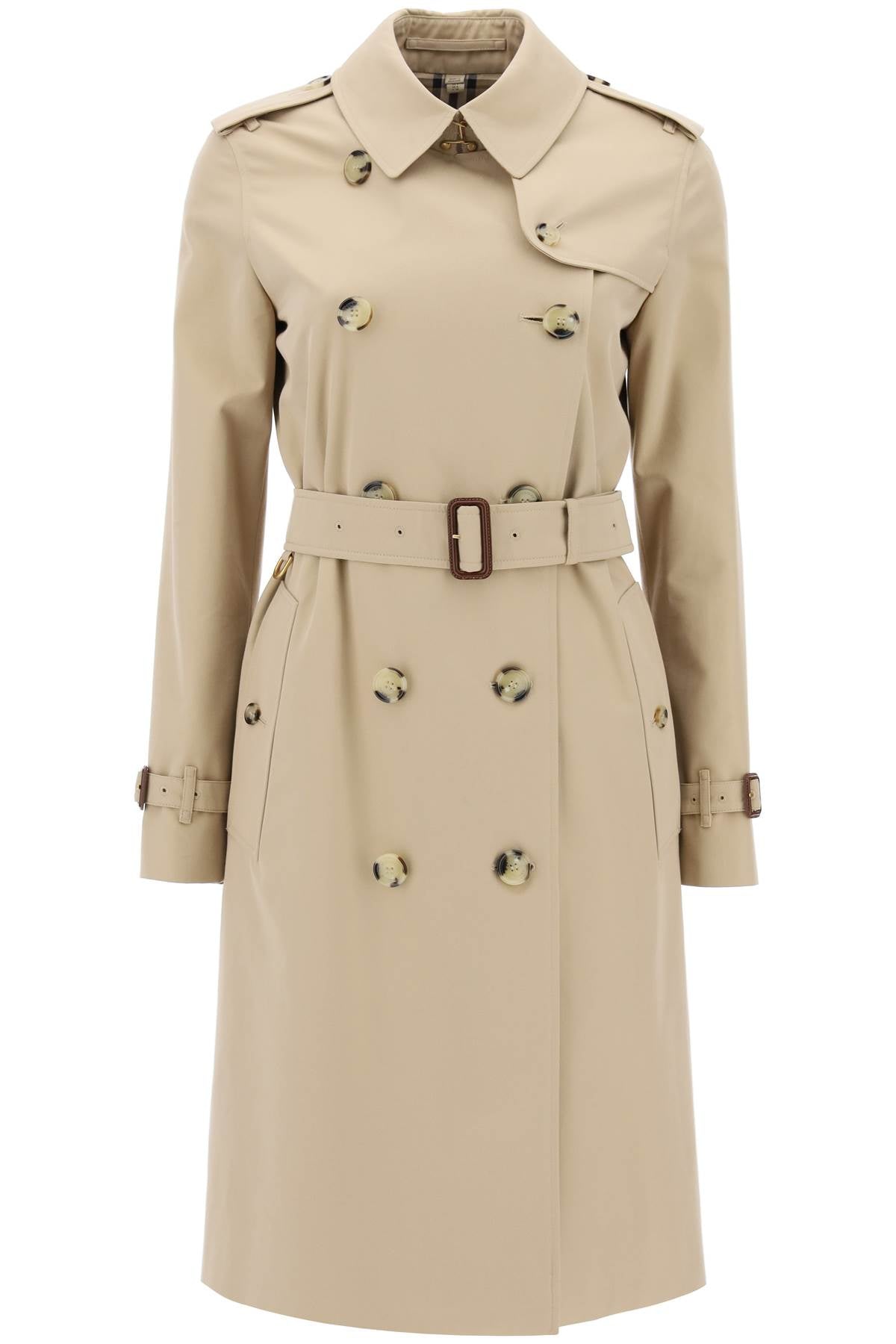 Burberry Mid-Length Kensington Heritage Trench Coat Women