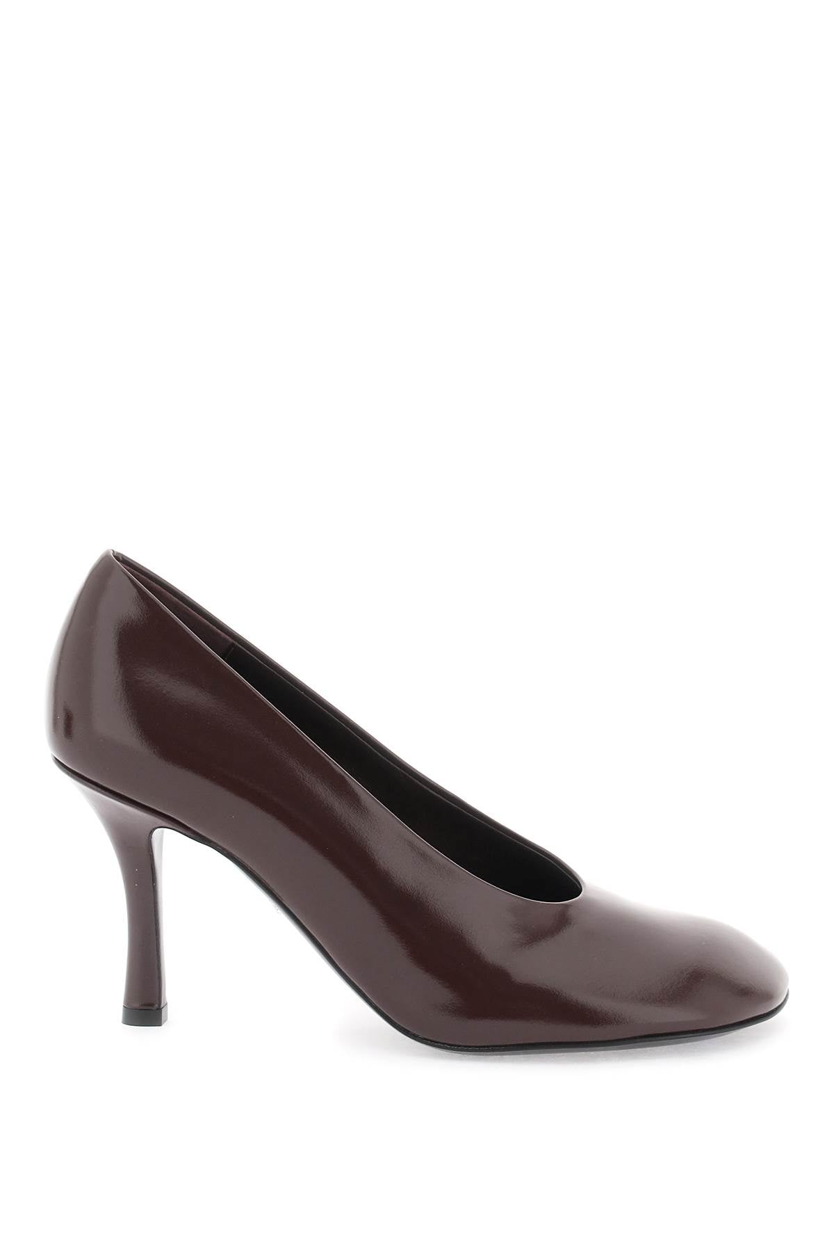 Burberry Glossy Leather Baby Pumps Women