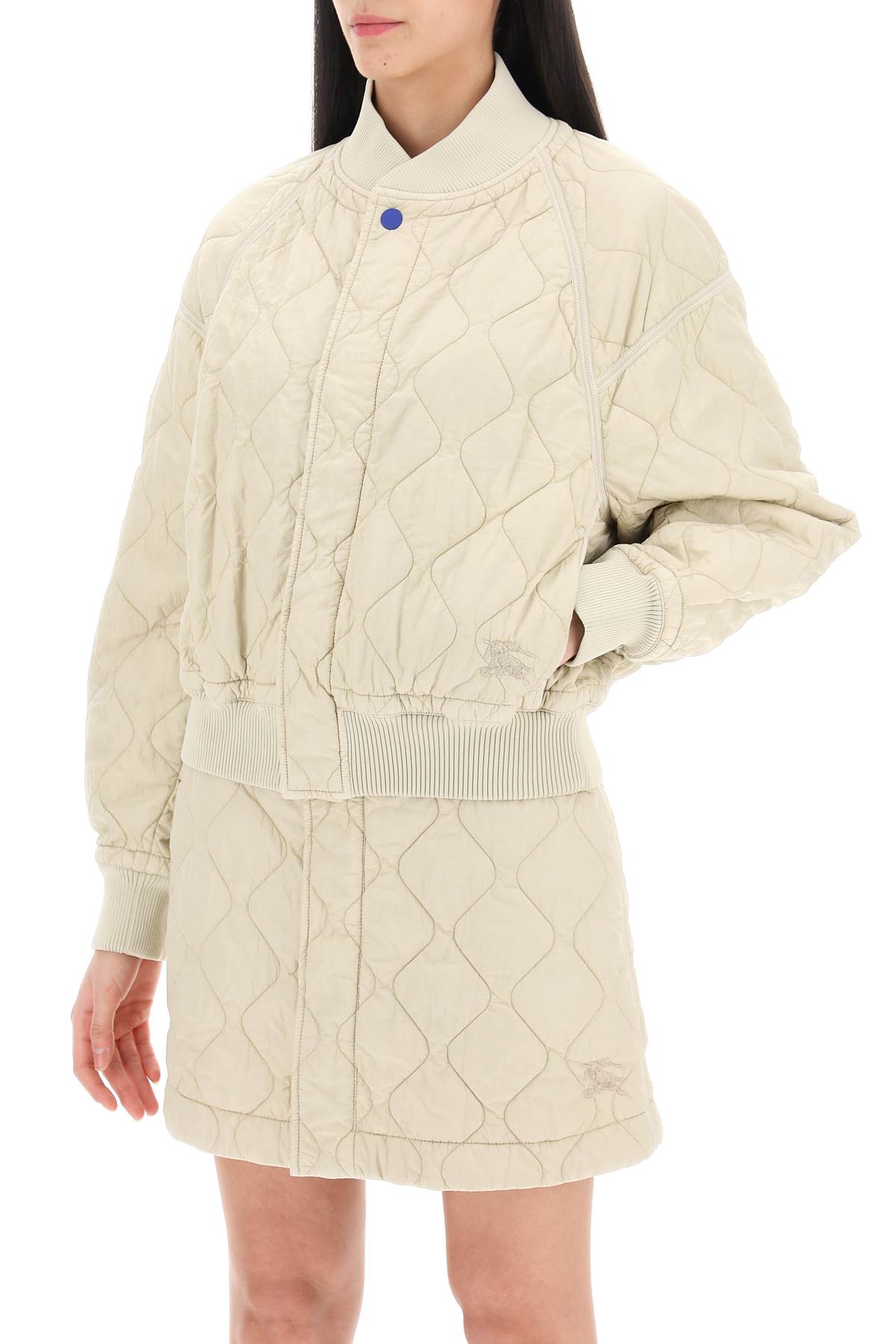 Burberry Quilted Bomber Jacket Women