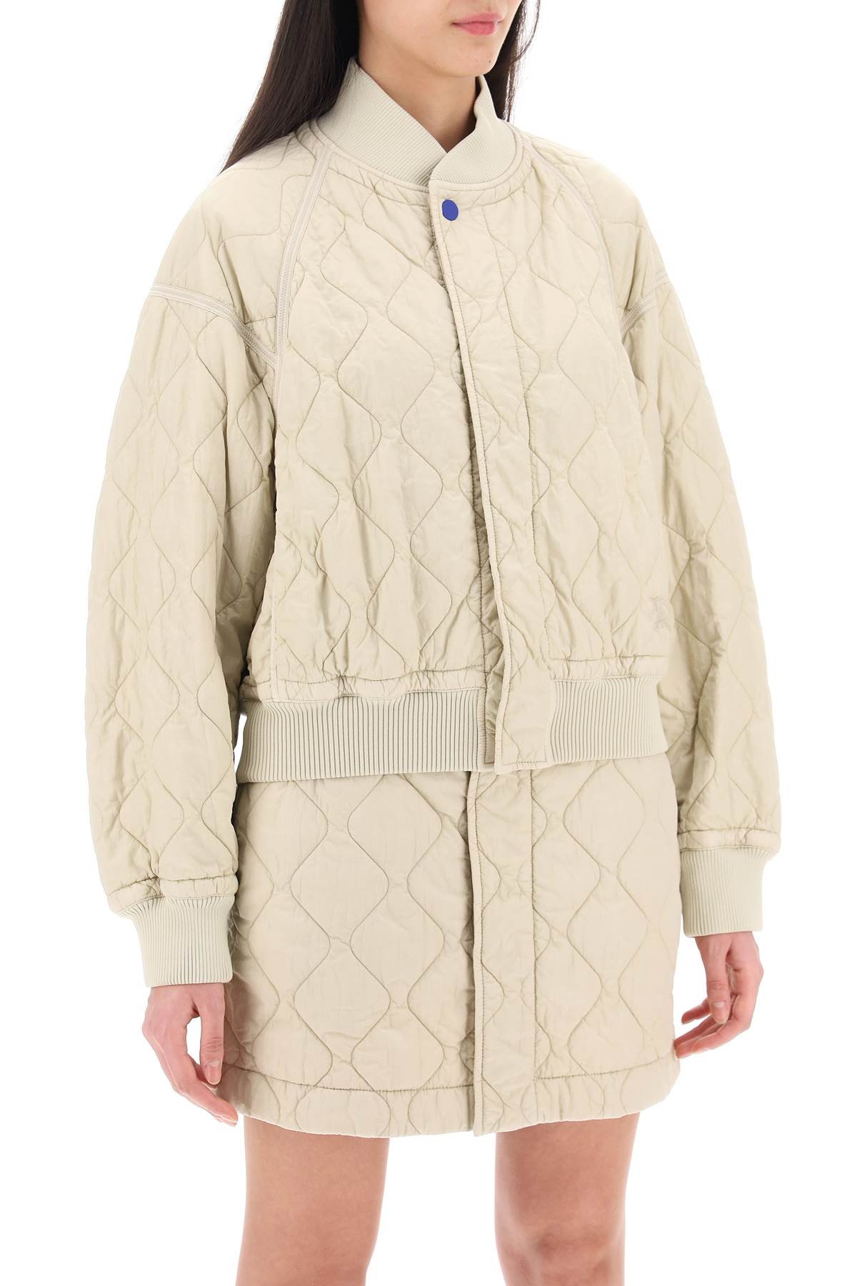 Burberry Quilted Bomber Jacket Women