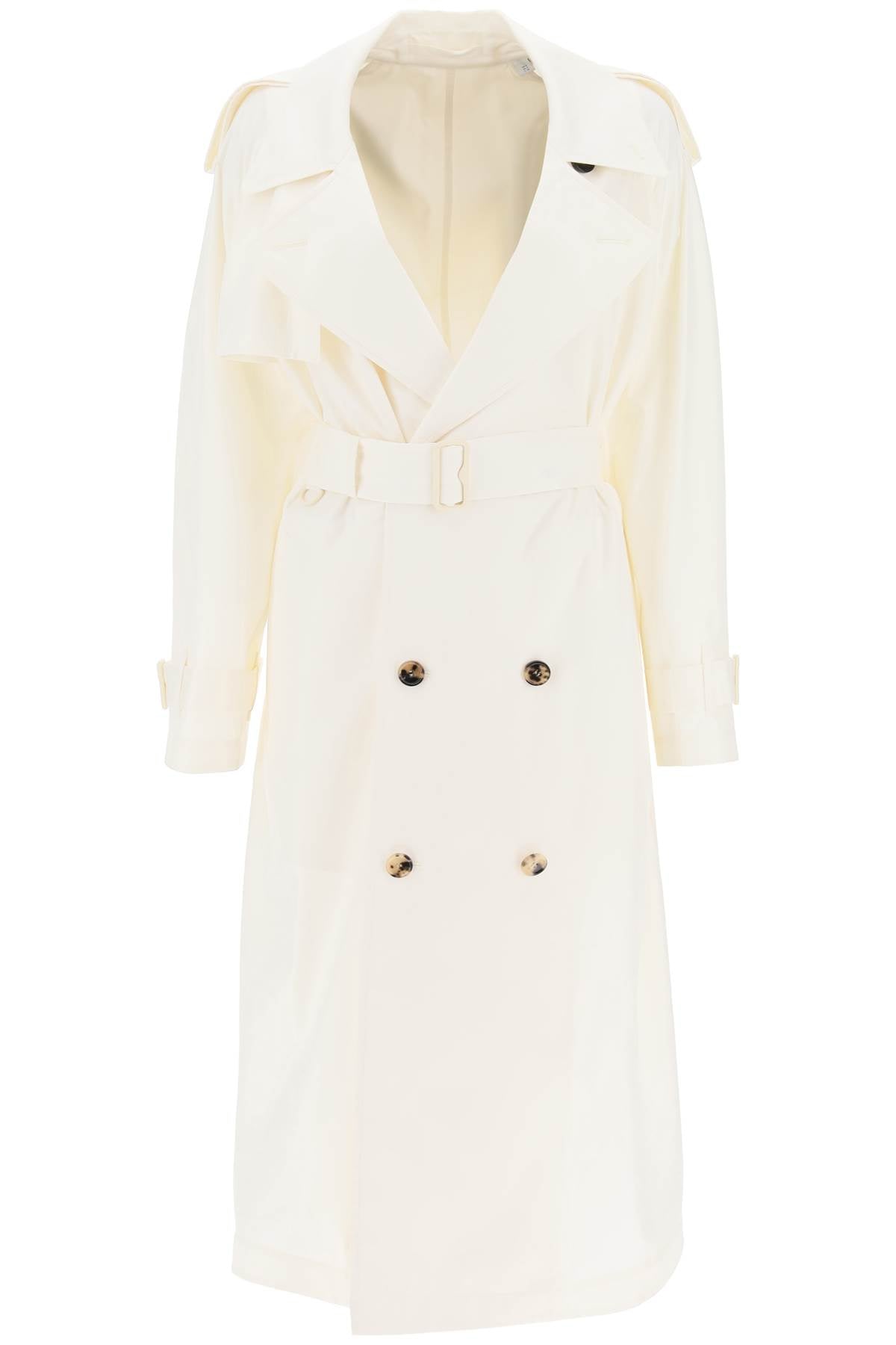 Burberry Silk Trench Coat Women