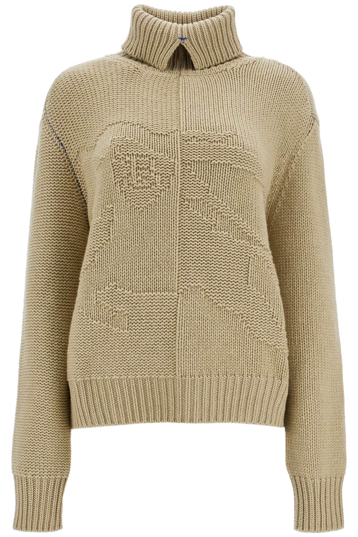 Burberry Cashmere Sweater With Ekd Design Women