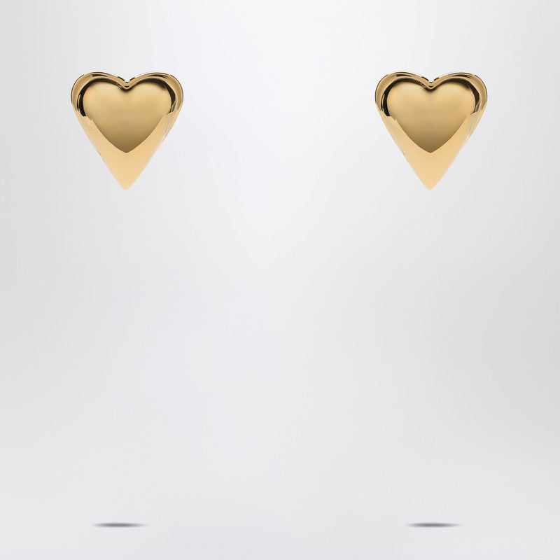 Alaia Le Coeur Bombé Gold Earrings Women