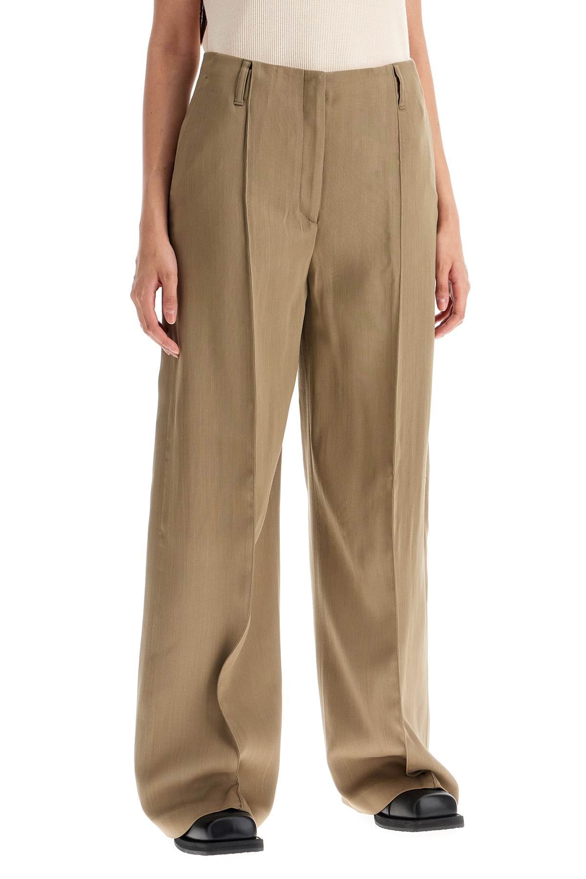 Acne Studios Tailored Wool Blend Trousers Women