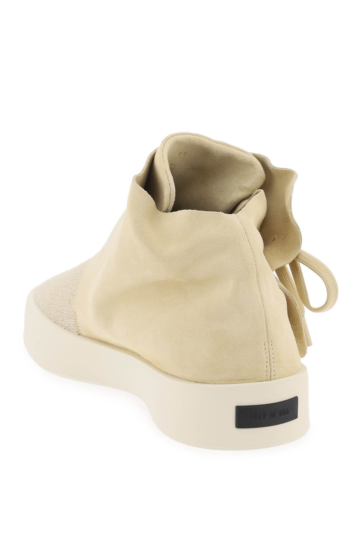 Fear Of God Mid-Top Suede And Bead Sneakers. Men