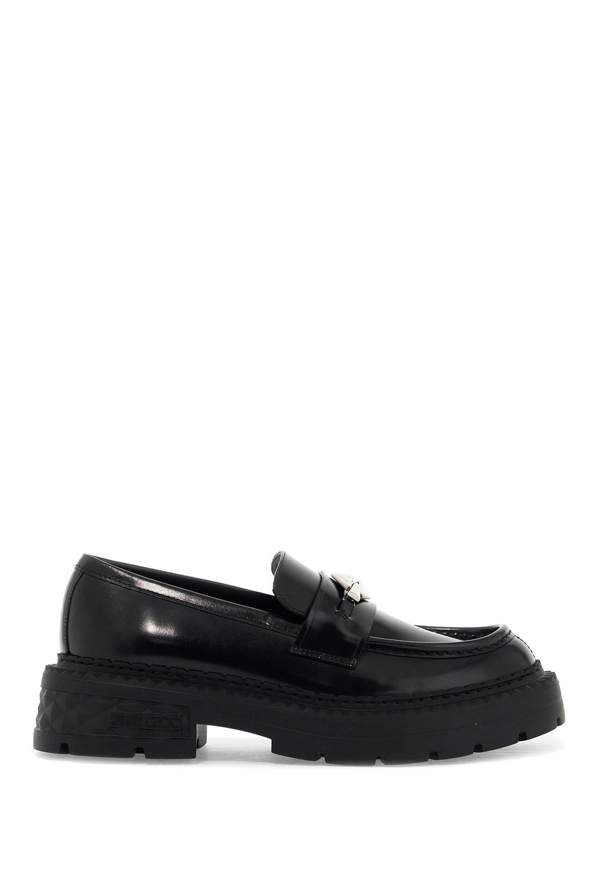 Jimmy Choo Marlow Leather Loafers In Women