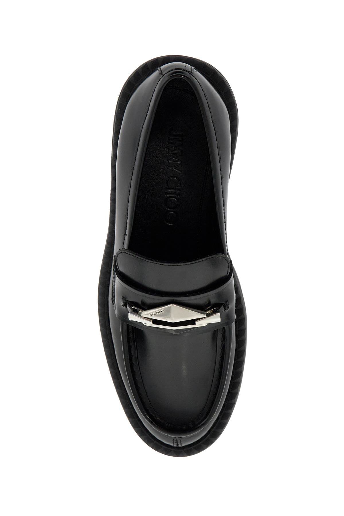 Jimmy Choo Marlow Leather Loafers In Women