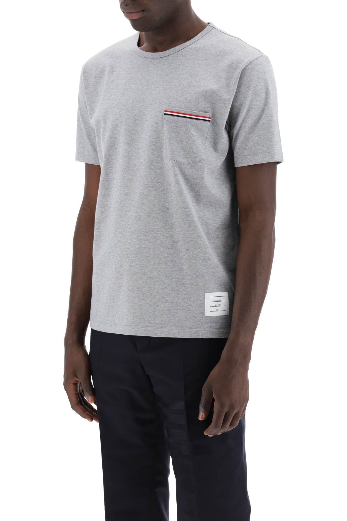 Thom Browne Rwb Pocket T-Shirt Men