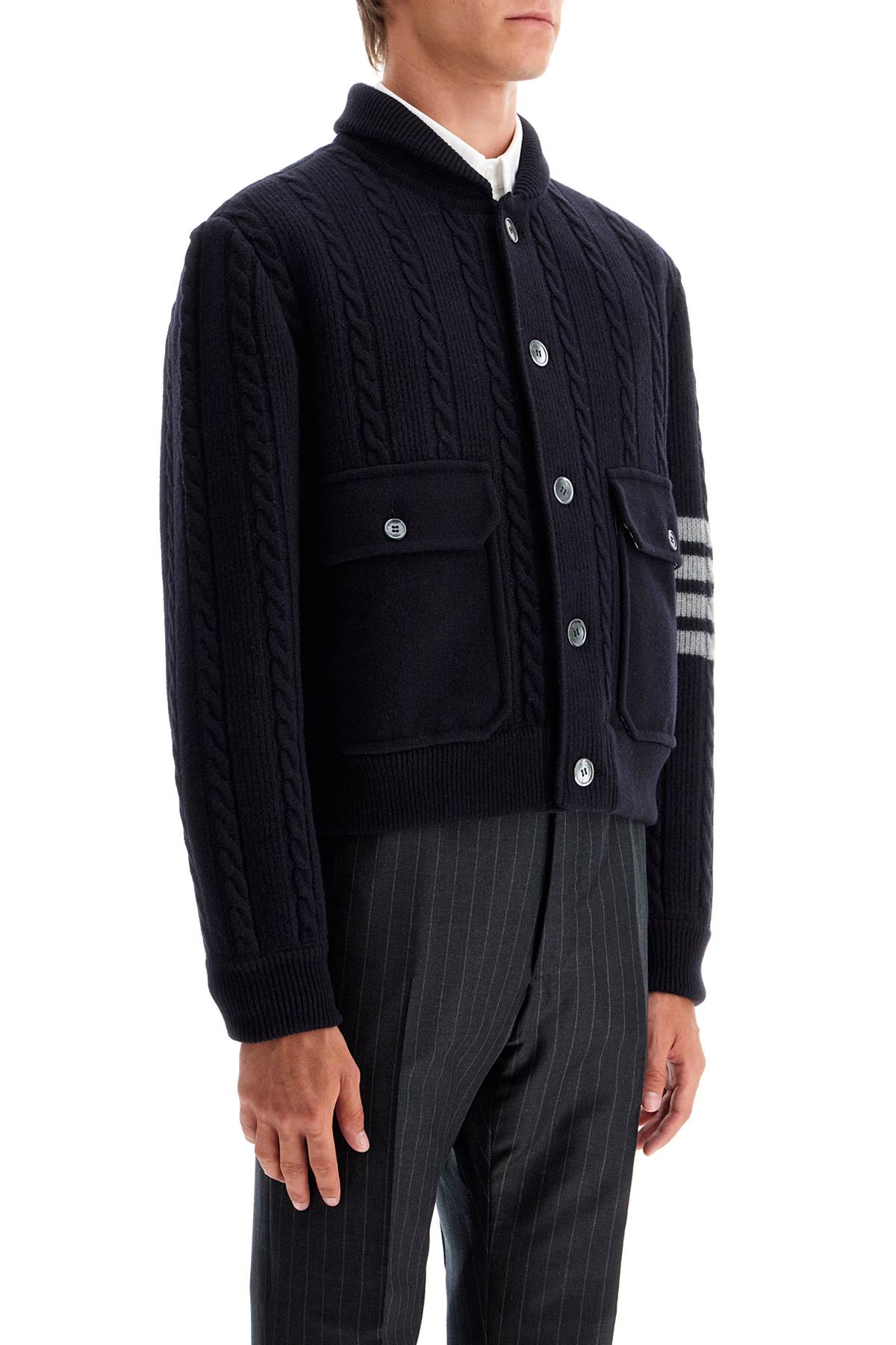 Thom Browne Wool 4-Bar B Men