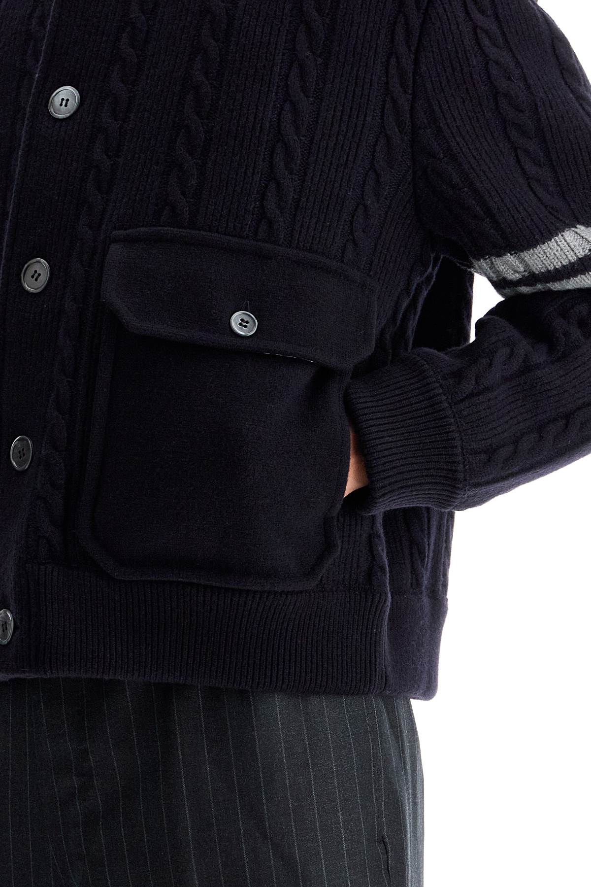 Thom Browne Wool 4-Bar B Men