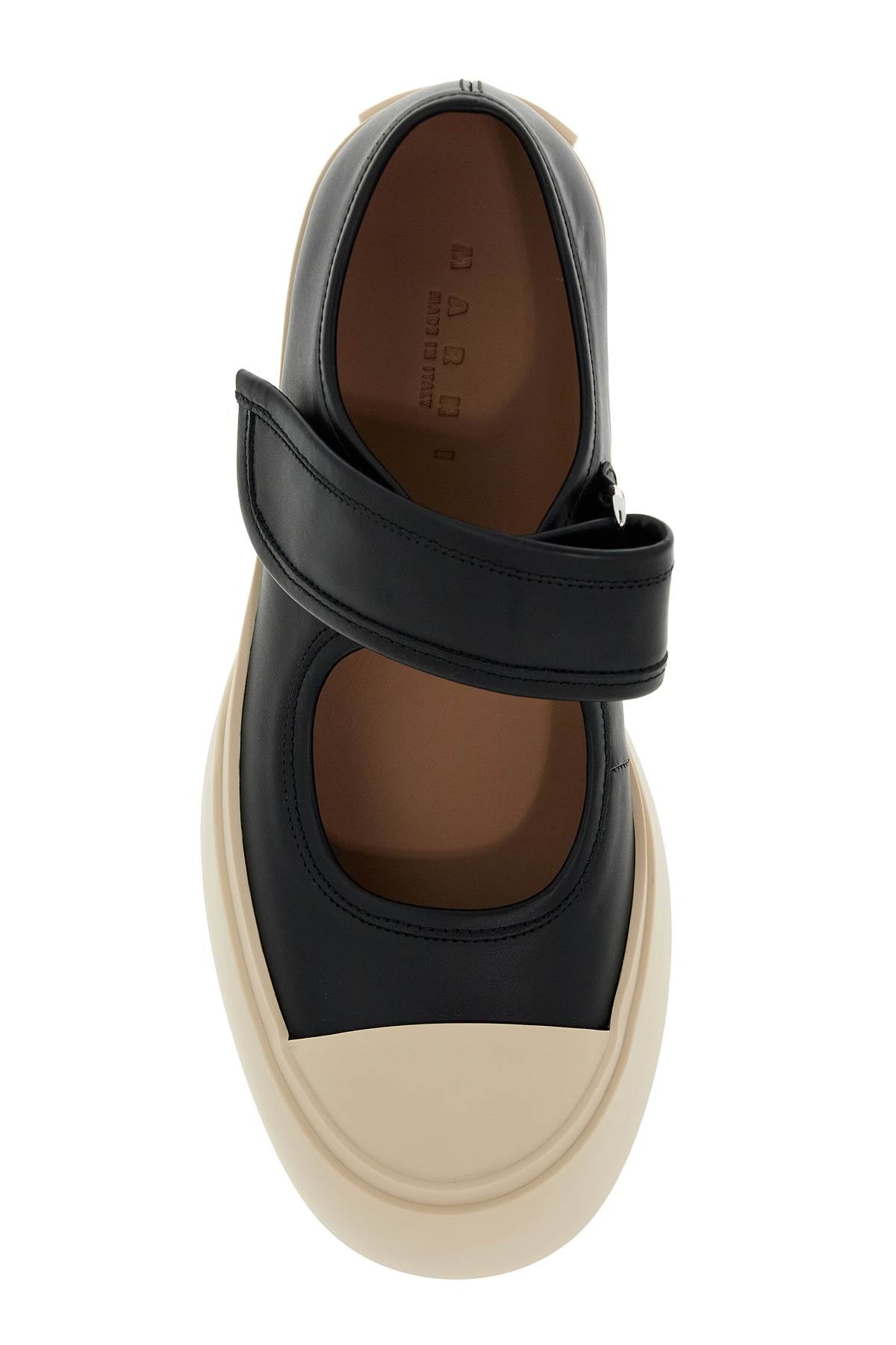 Marni Pablo Mary Jane Nappa Leather Sneakers Women