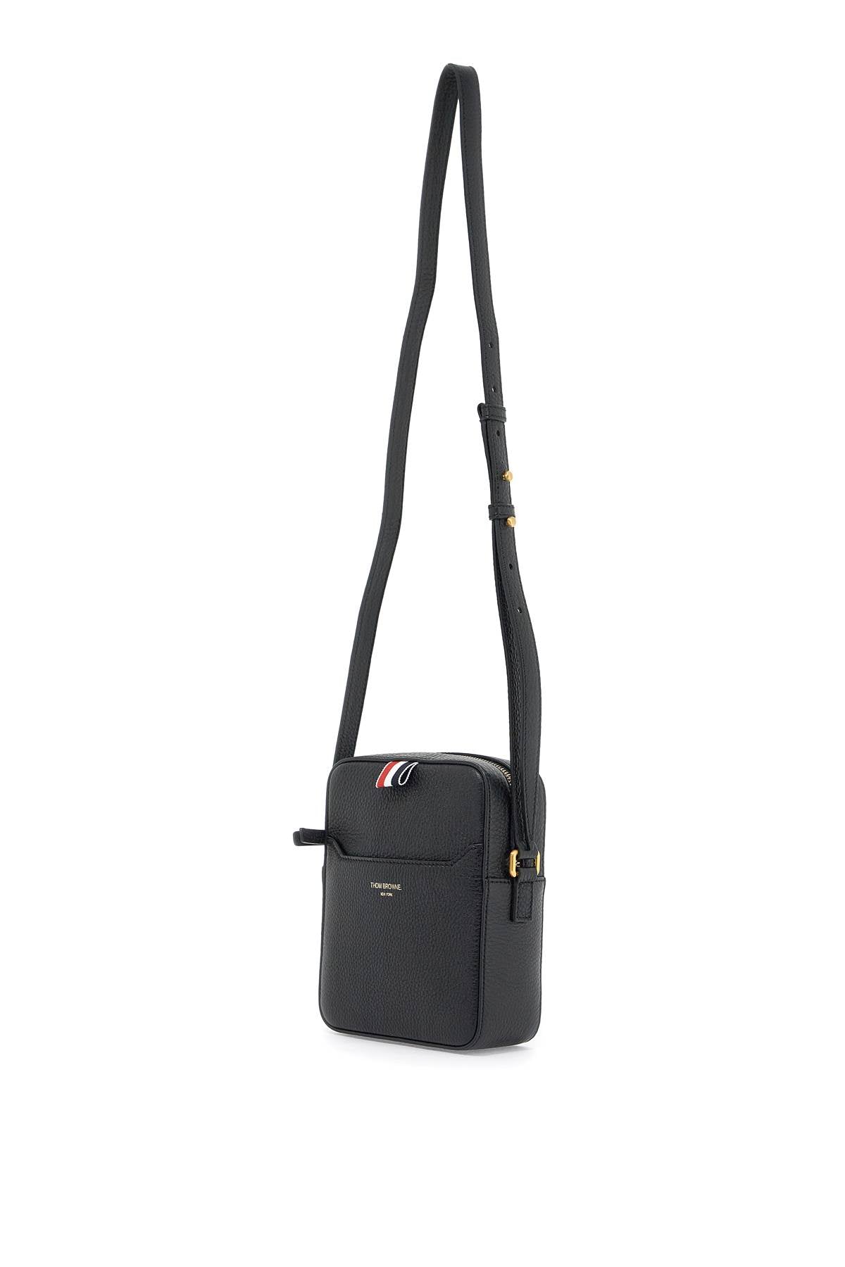 Thom Browne Pebble Grain Leather Vertical Camera Bag Men