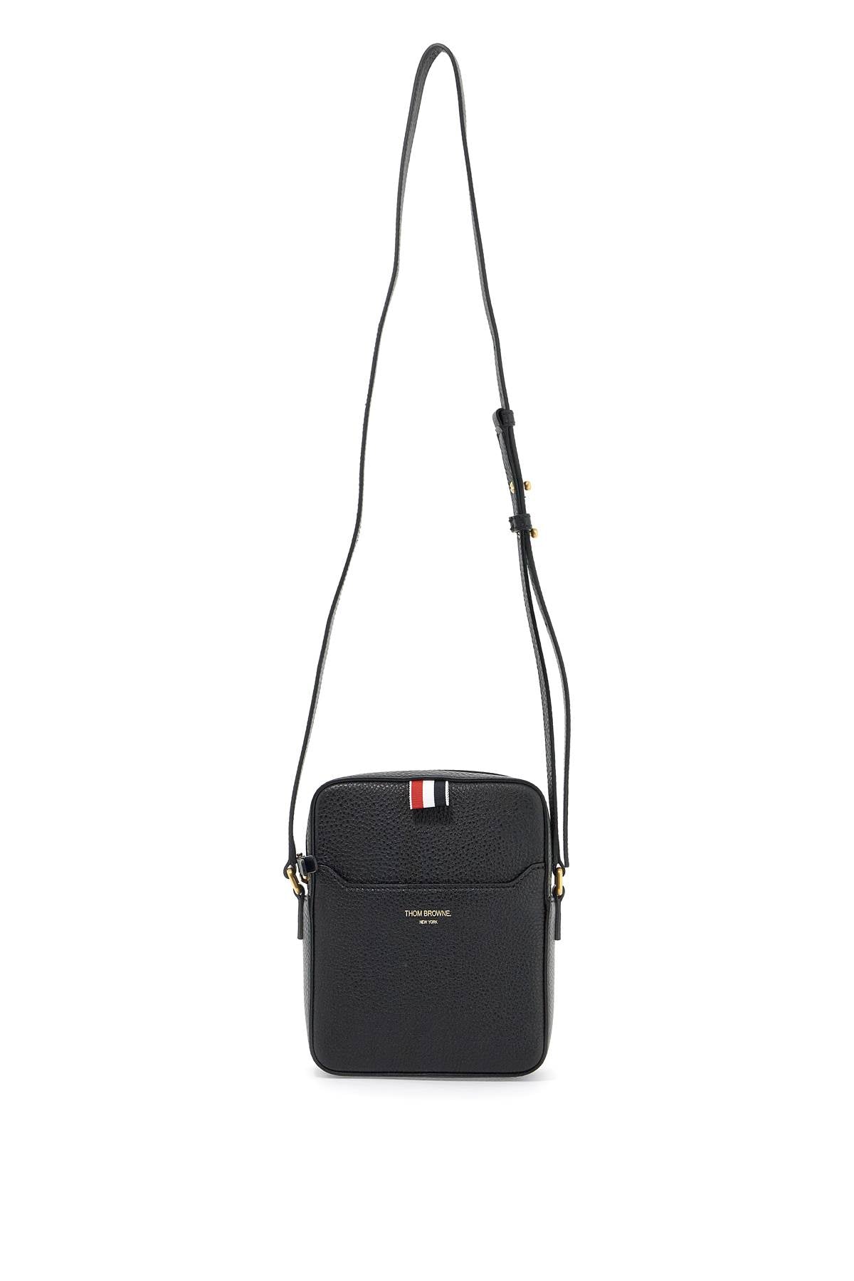 Thom Browne Pebble Grain Leather Vertical Camera Bag Men