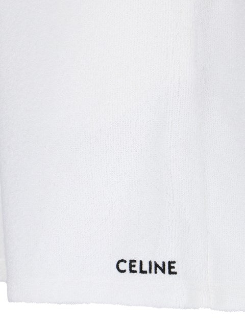 Celine Men Logo Jogger Shorts