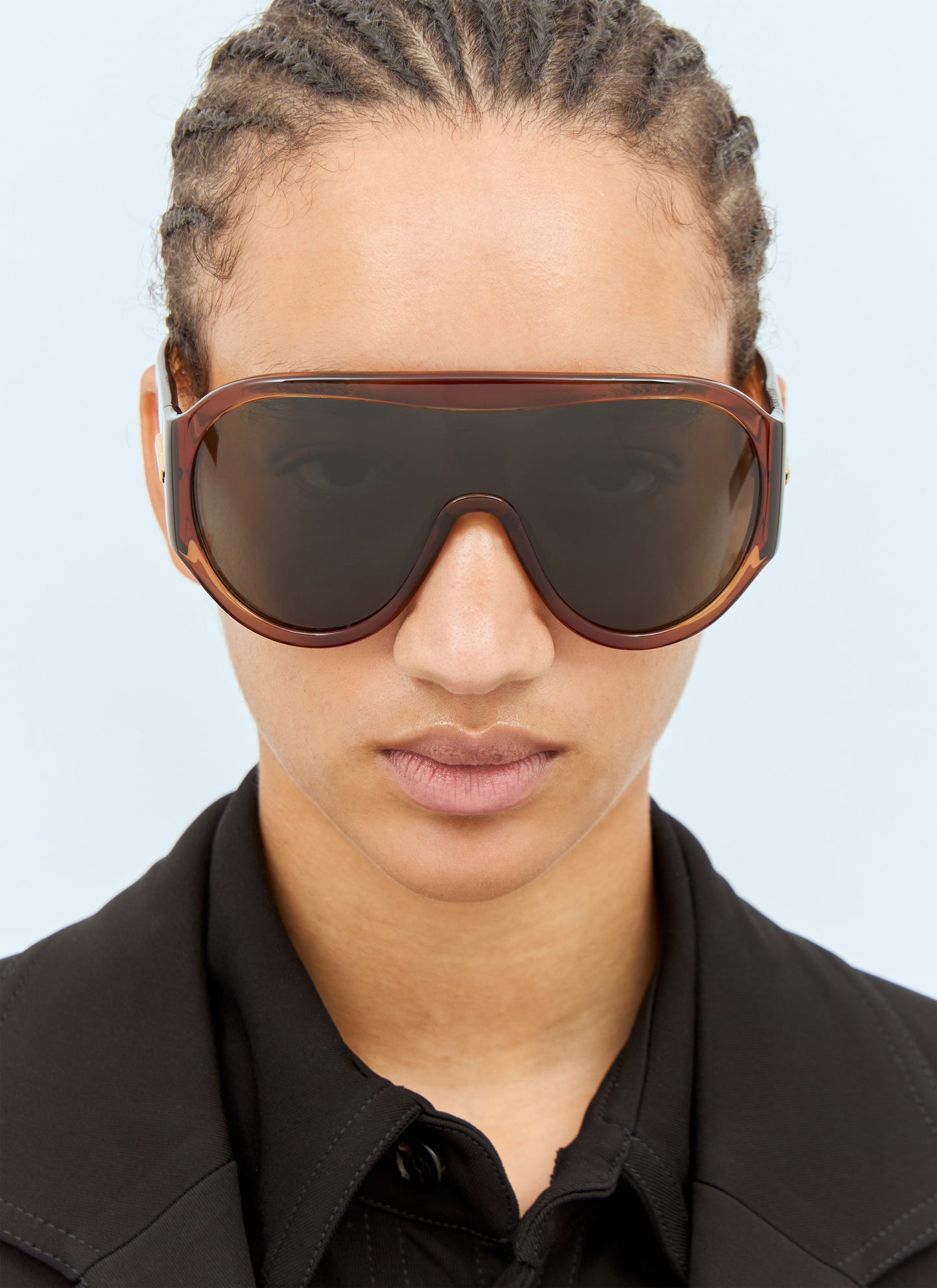 Bottega Veneta Women Scudo Shield Sunglasses