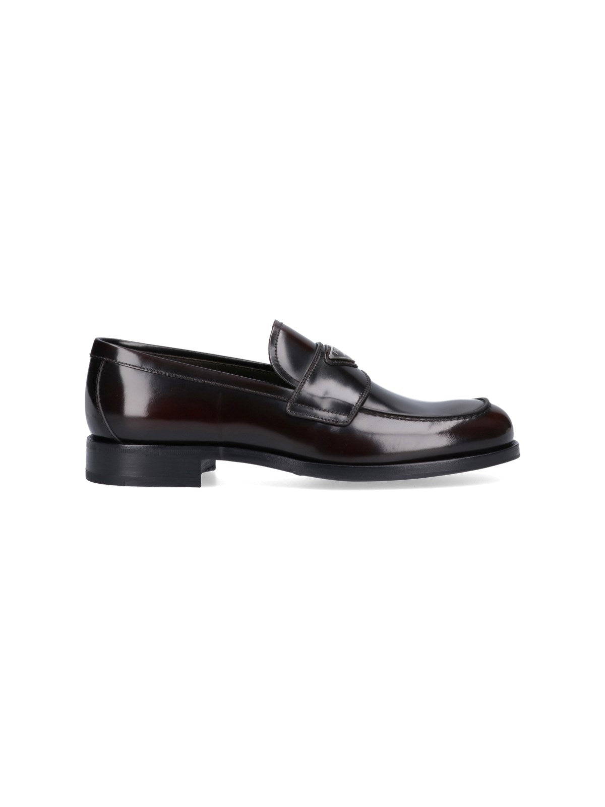 Prada Men Logo Loafers