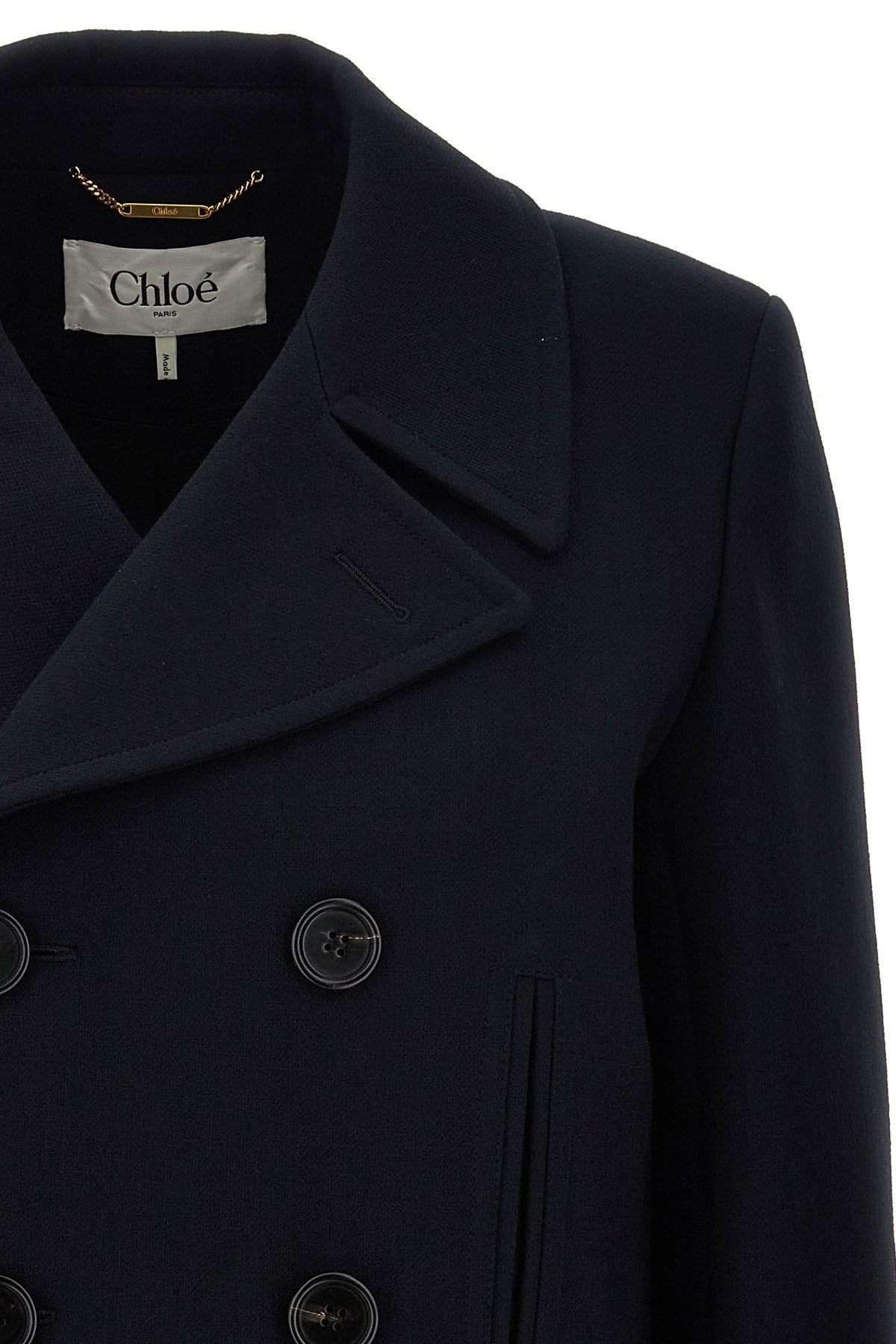 Chloé Women Double-Breasted Coat