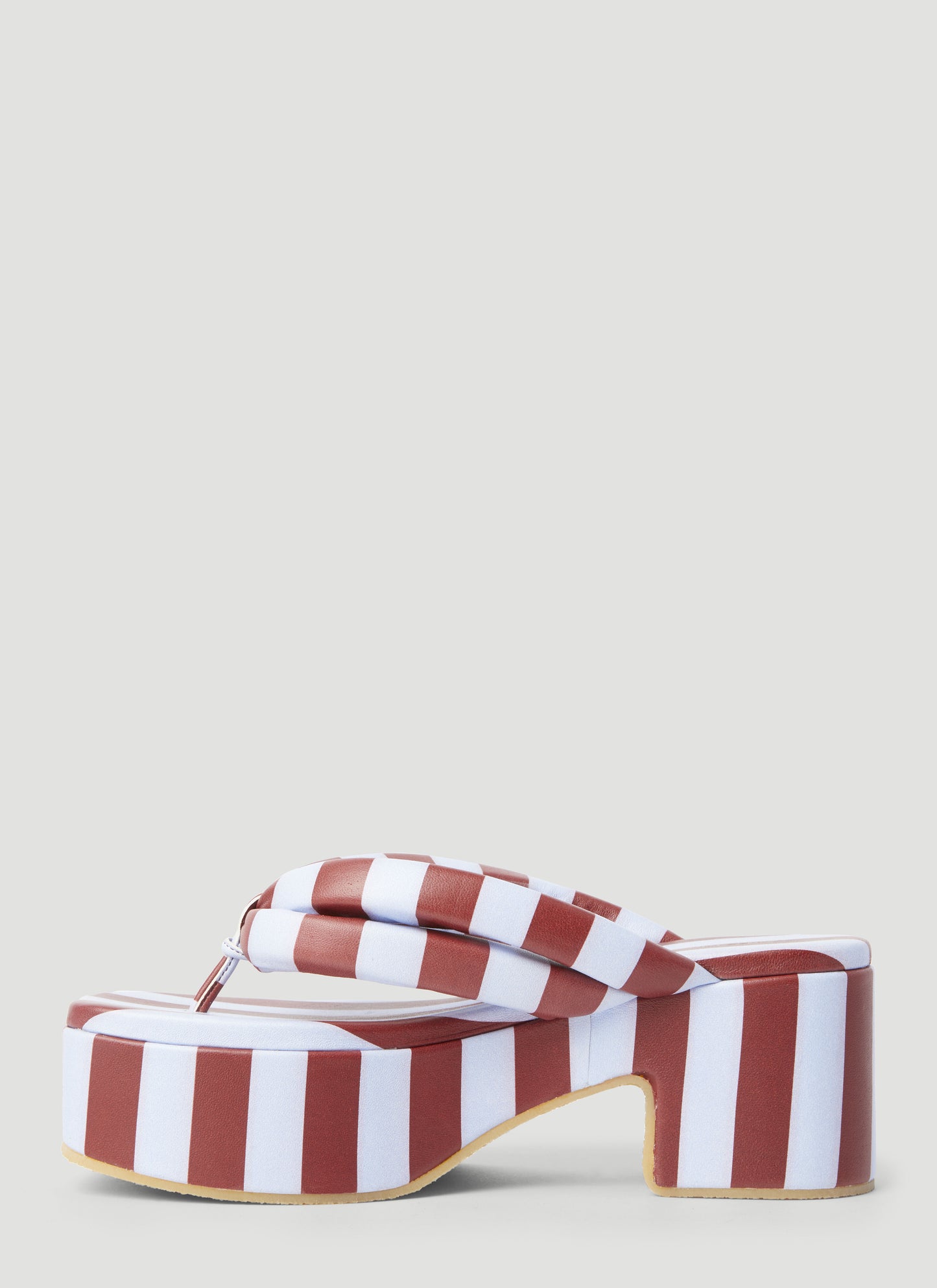 Dries Van Noten Women Striped Platform Sandals