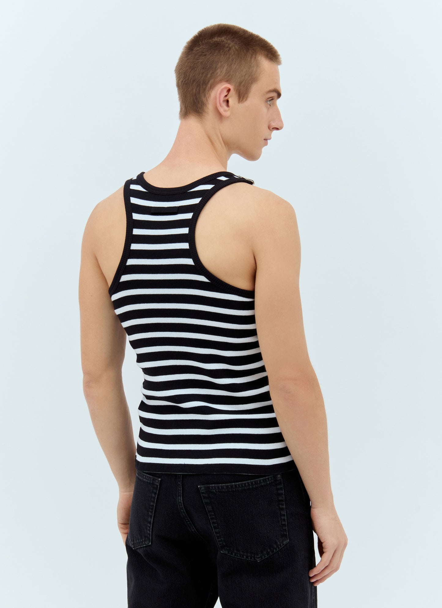 Jean Paul Gaultier Men Mariniere Tank Top