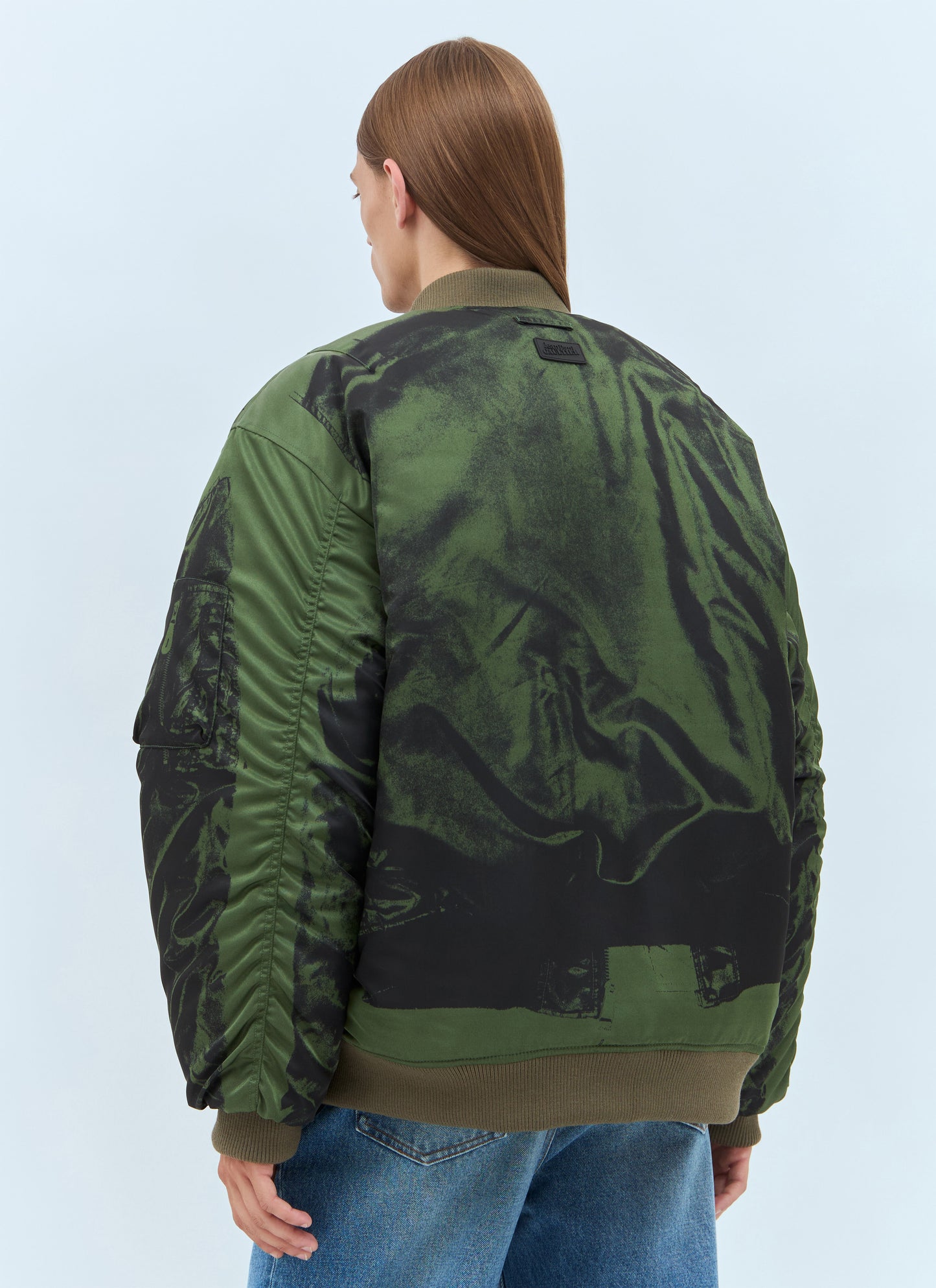 Jean Paul Gaultier Men Trompe L'oeil Bomber Jacket