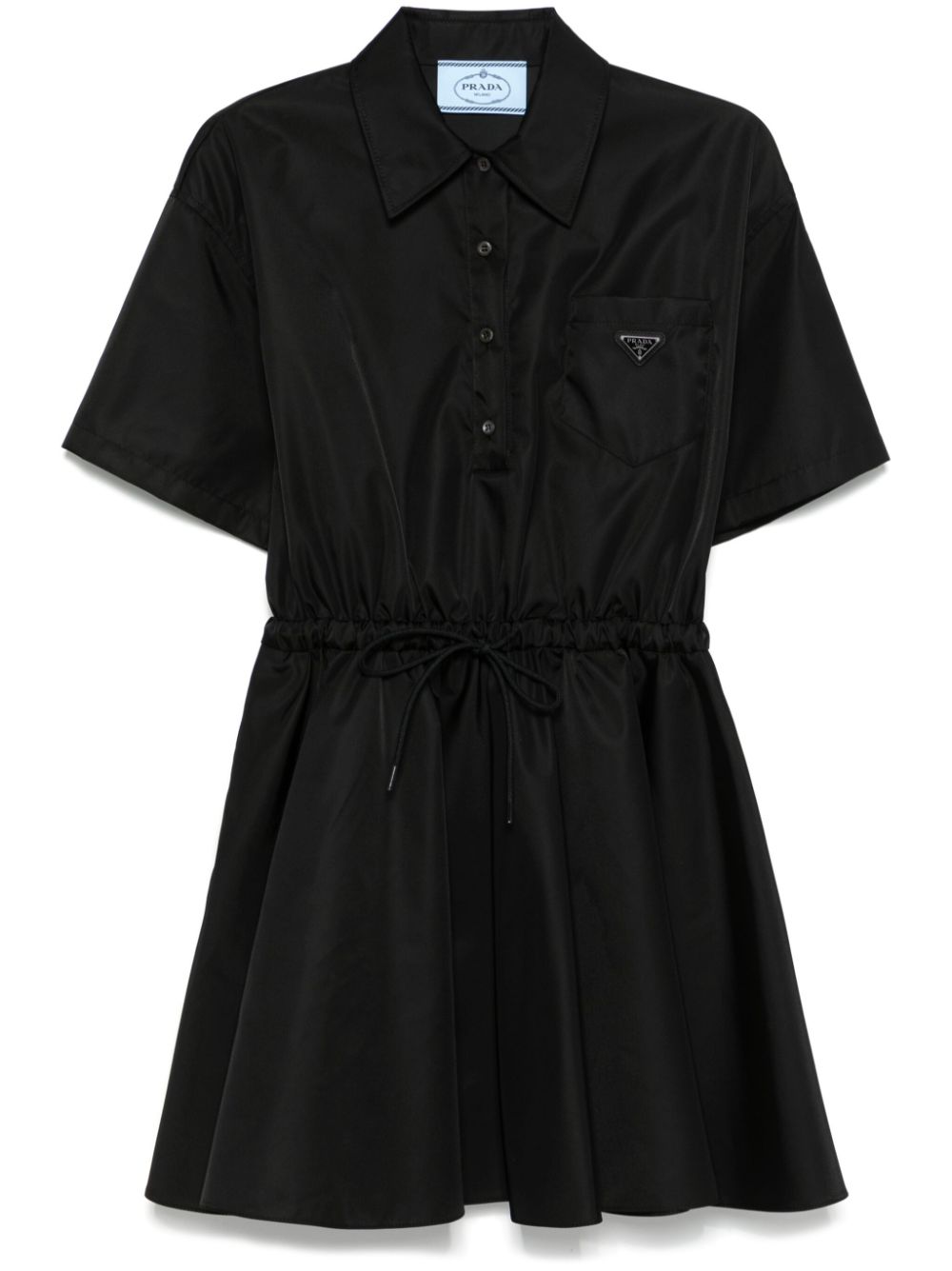 Prada Women Re-Nylon Shirt Dress