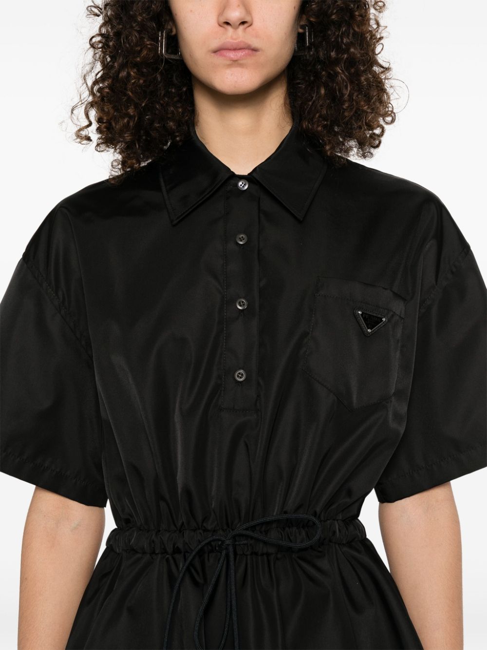 Prada Women Re-Nylon Shirt Dress