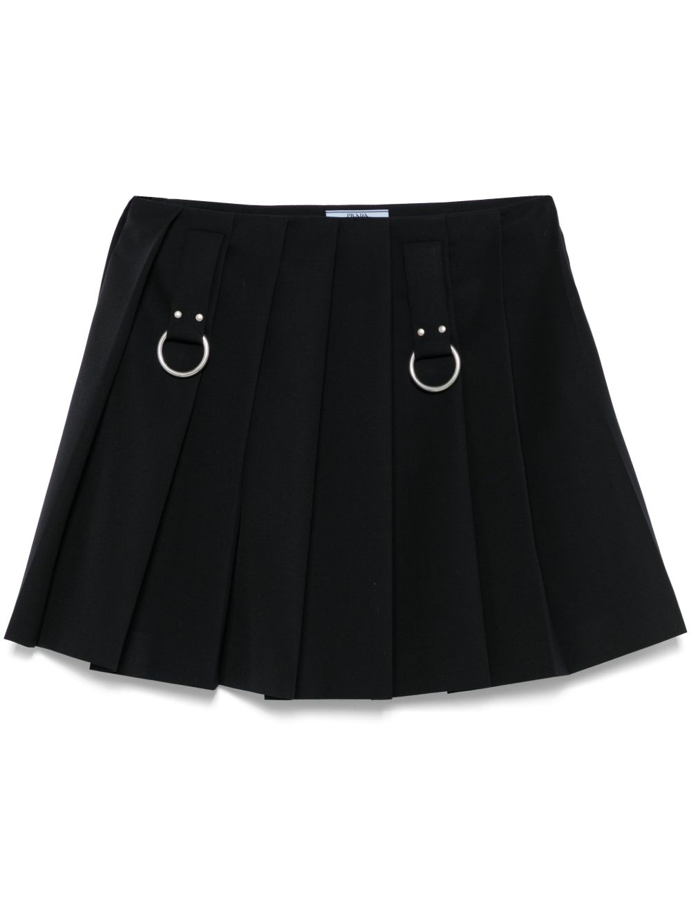 Prada Women Pleated Mini Skirt