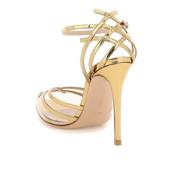 Gianvito Rossi Women Laminated Pumps With Plexi Gianvito Rossi