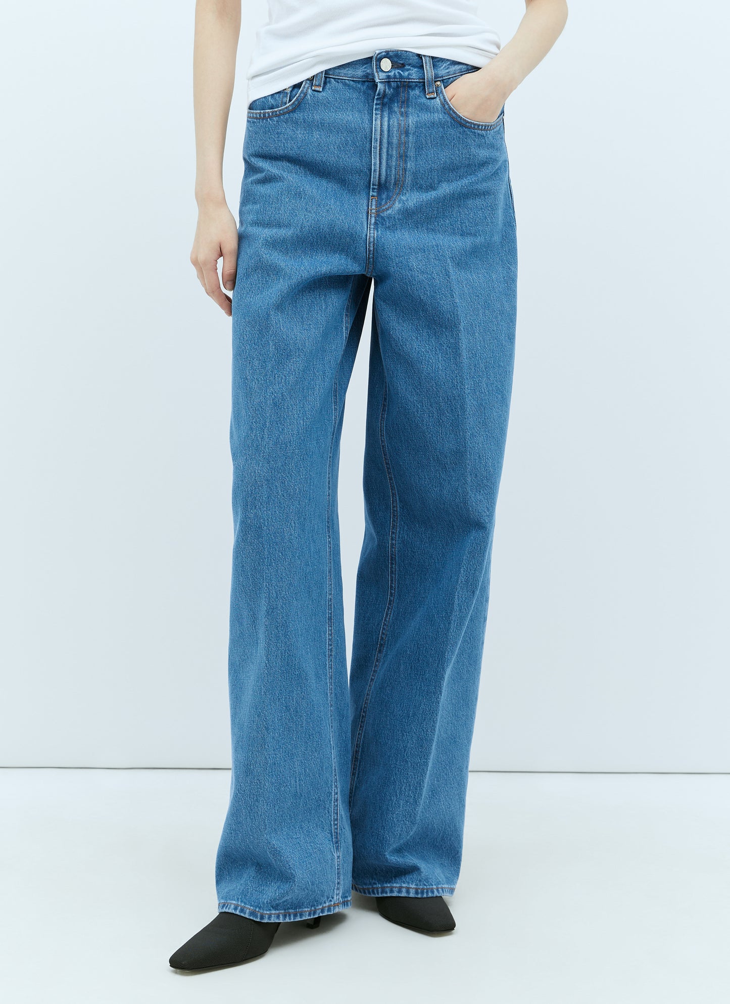 Toteme Women Wide Leg Denim